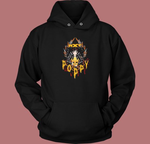 Poppy And Triple H Gold Skull Hoodie Style Poppy And Triple H Gold Skull Hoodie Style