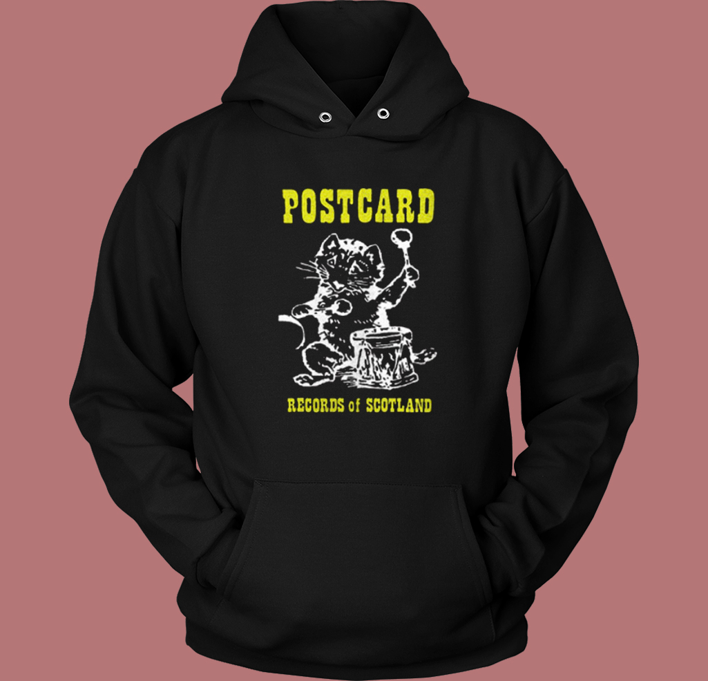 Postcard Records Of Scotland Hoodie Style Postcard Records Of Scotland Hoodie Style
