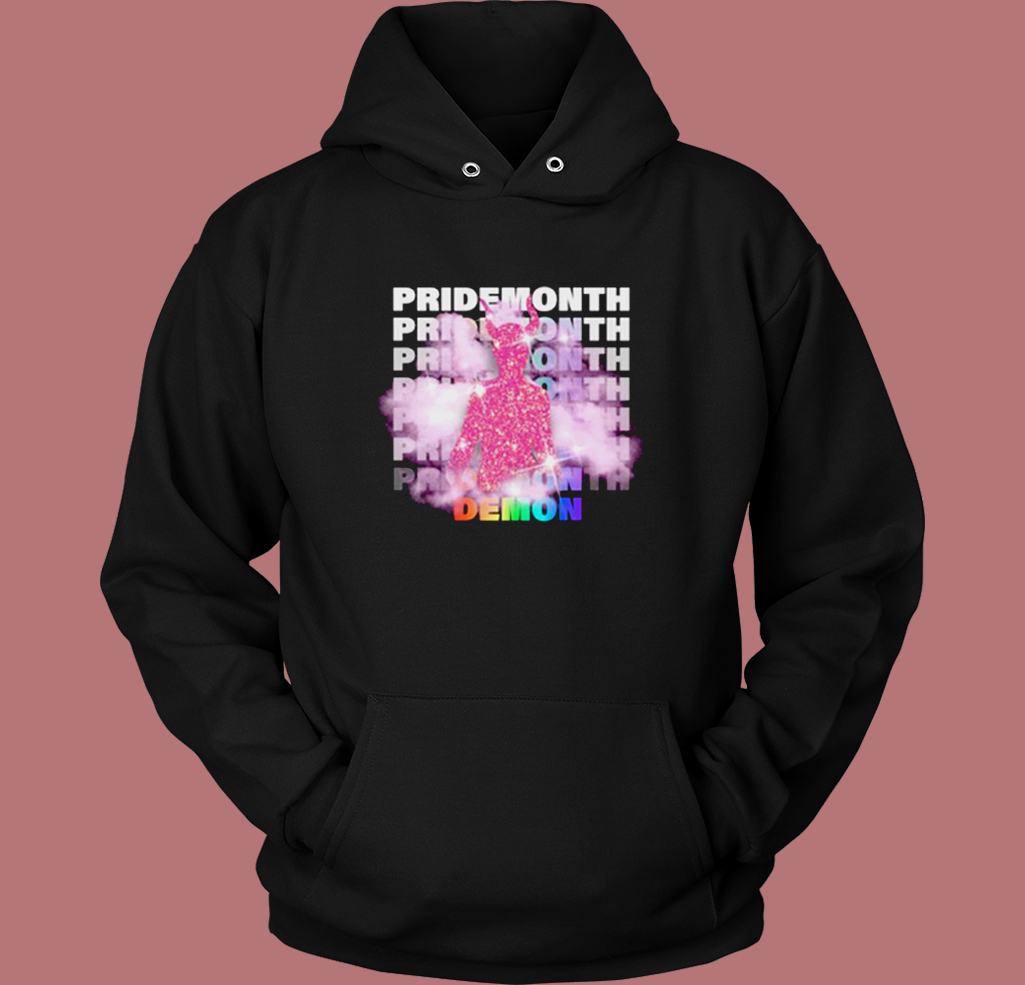 Pridemonth Demon Hoodie Style Pridemonth Demon Hoodie Style