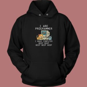 Programmer Cat Funny Hoodie Style