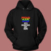 Proud Dad Of A Smartass Son Vintage Hoodie