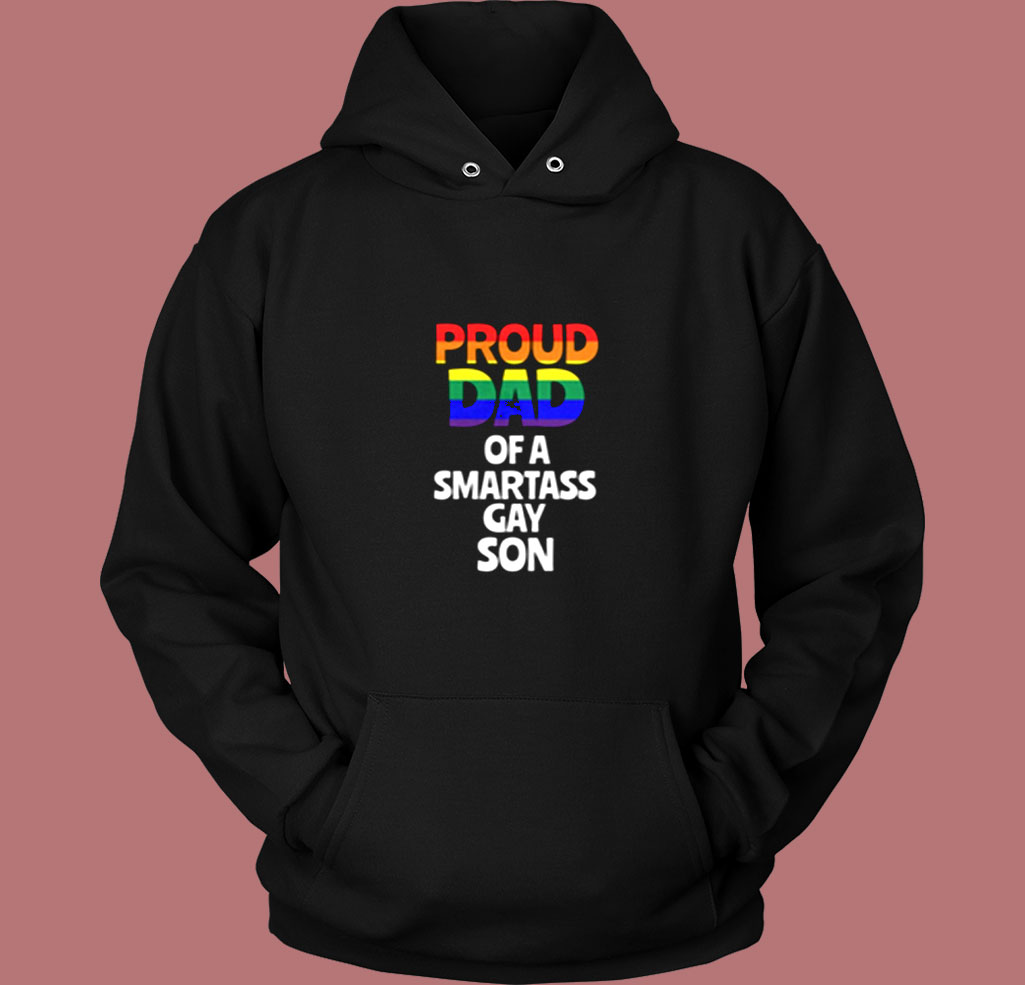Proud Dad Of A Smartass Son Vintage Hoodie Proud Dad Of A Smartass Son Vintage Hoodie