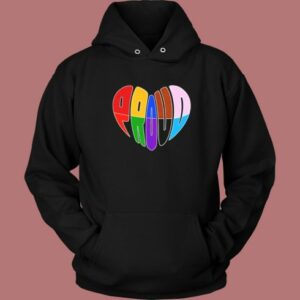 Proud Progress Heart Hoodie Style