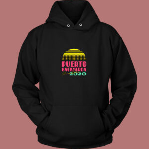 Puerto Backyarda   Summer Vacation Vintage Hoodie
