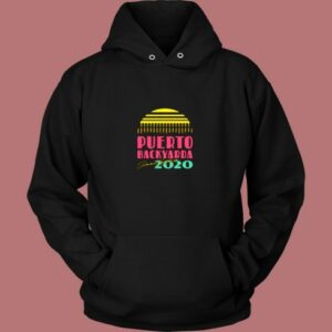 Puerto Backyarda   Summer Vacation Vintage Hoodie