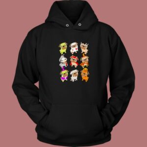 Pug Happy Halloween Hoodie Style