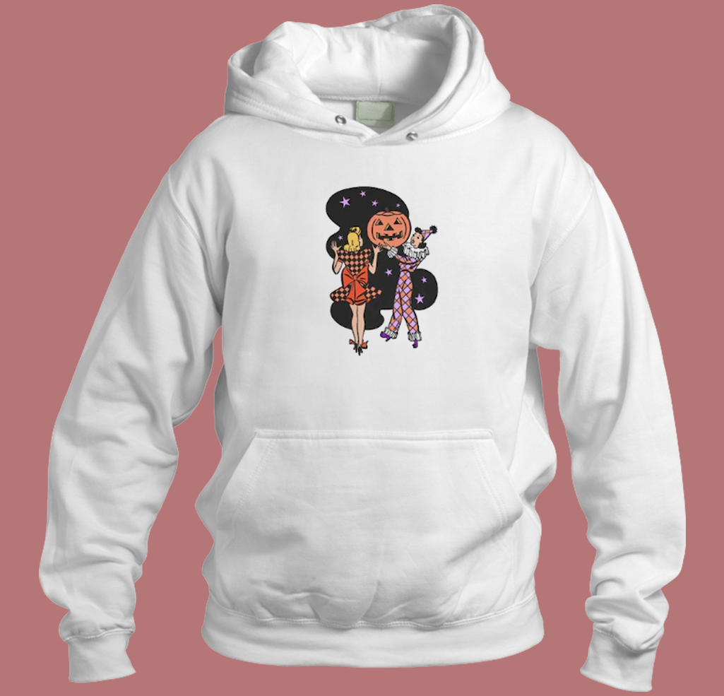 Pumpkin Sircus In Halloween Hoodie Style Pumpkin Sircus In Halloween Hoodie Style