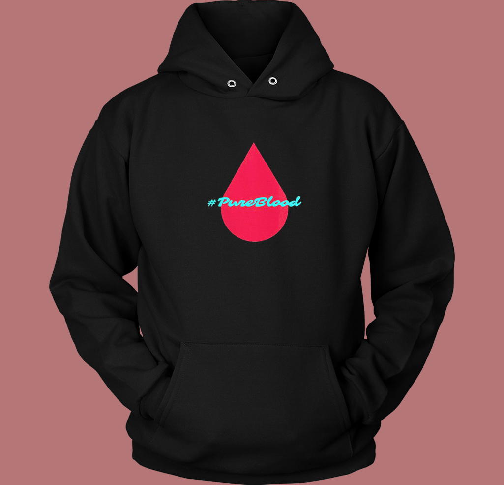 Pure Blood Movement Hoodie Style Pure Blood Movement Hoodie Style