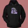 Purple Energy Anime Hoodie Style