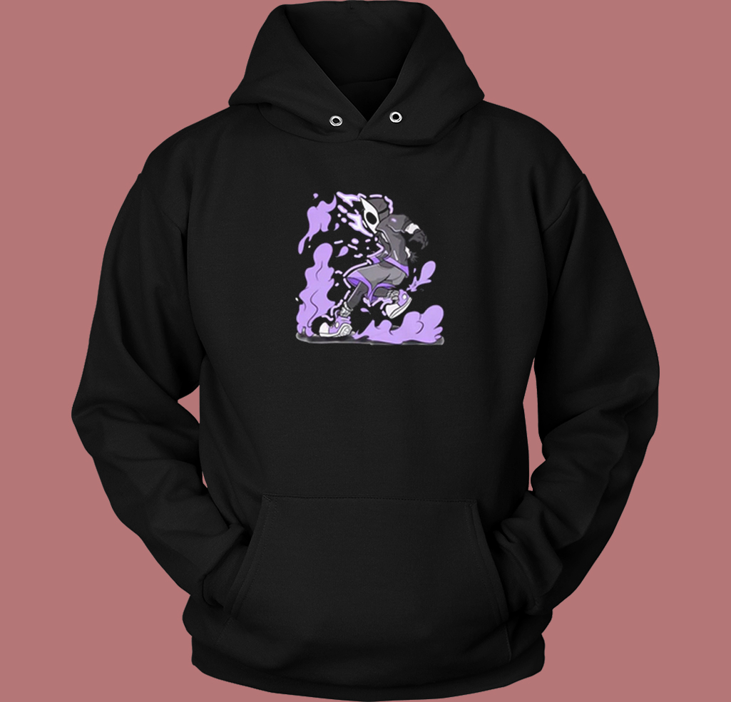 Purple Energy Anime Hoodie Style Purple Energy Anime Hoodie Style
