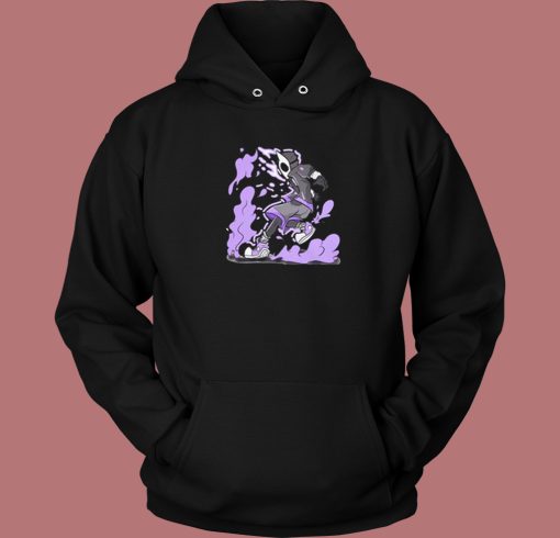 Purple Energy Anime Hoodie Style Purple Energy Anime Hoodie Style