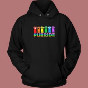 Purride Lgbt Pride Cat Hoodie Style