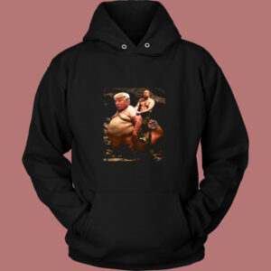 Putin Riding Trump Vintage Hoodie