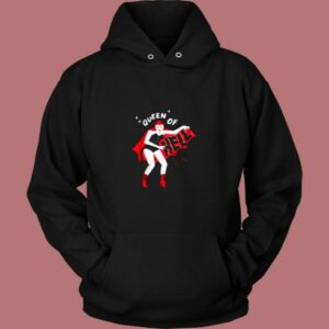 Queen Of Hell Vintage Hoodie