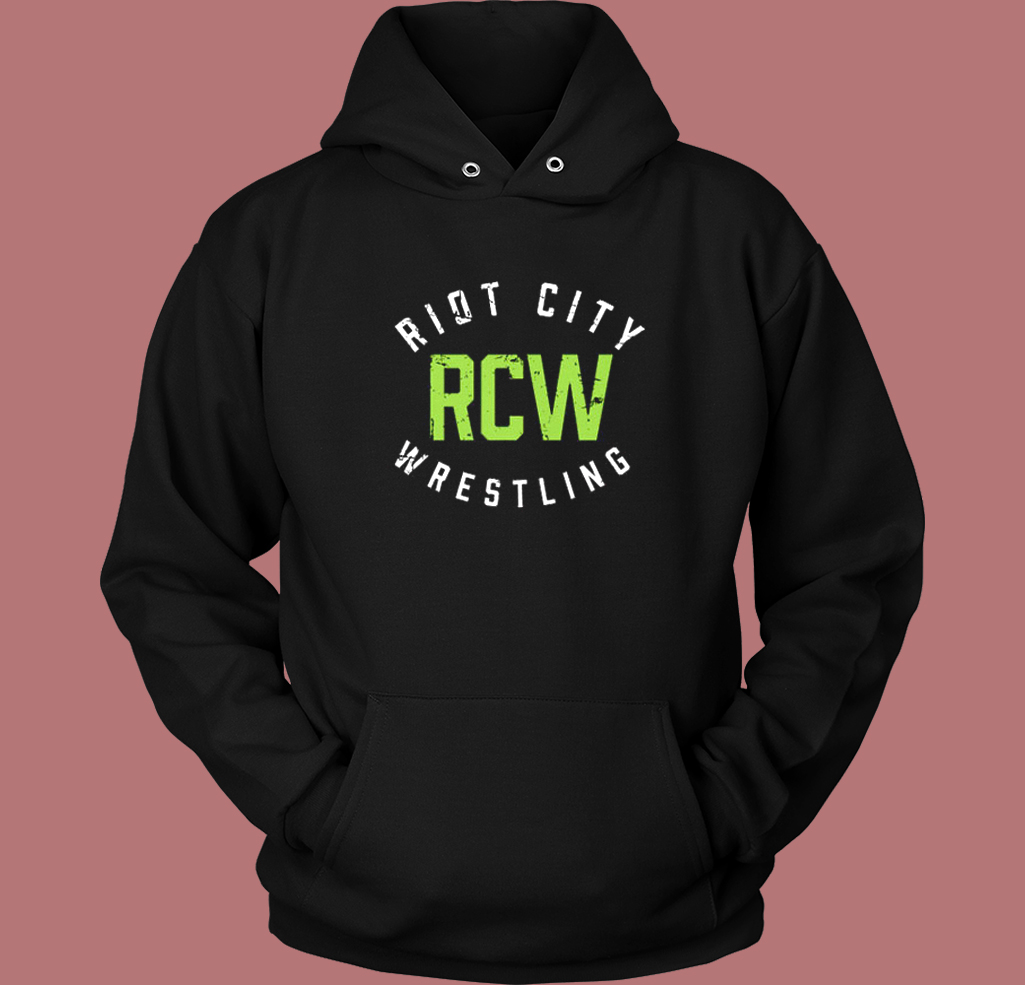 RCW Riot City Wrestling Hoodie Style RCW Riot City Wrestling Hoodie Style
