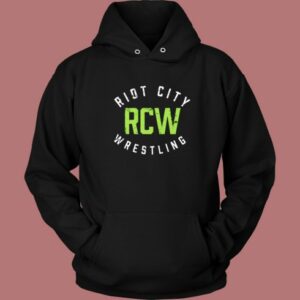 RCW Riot City Wrestling Hoodie Style