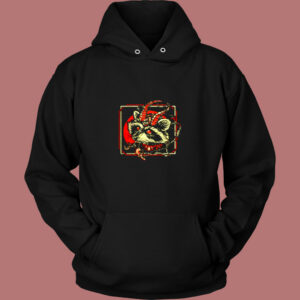 Racoon Gothic Satan Halloween Vintage Hoodie