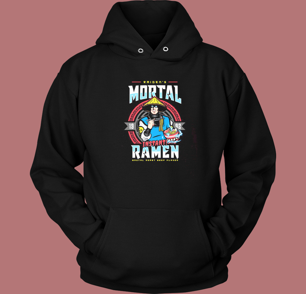 Raiden Mortal Instant Ramen Hoodie Style Raiden Mortal Instant Ramen Hoodie Style