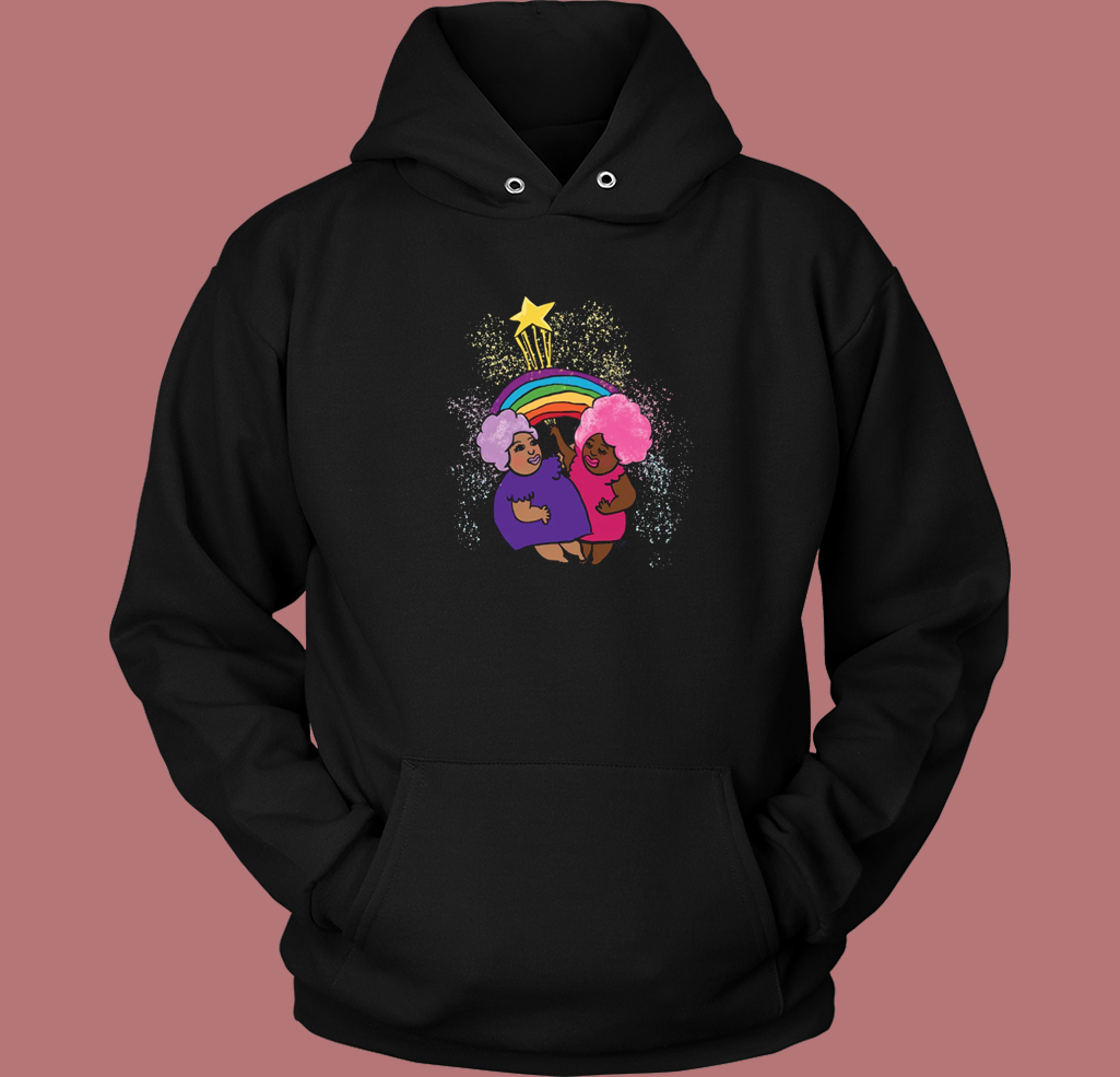Rainbow Cloud Hair Hoodie Style Rainbow Cloud Hair Hoodie Style