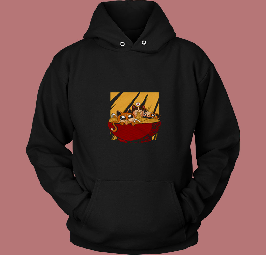 Ramen Cat 80s Hoodie Ramen Cat 80s Hoodie