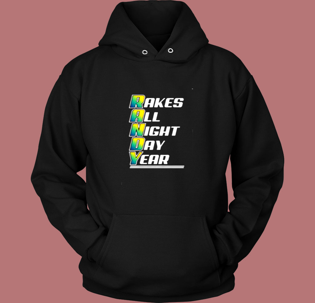 Randy Rakes Tampa Bay Rays All Night Day Year Vintage Hoodie Randy Rakes Tampa Bay Rays All Night Day Year Vintage Hoodie
