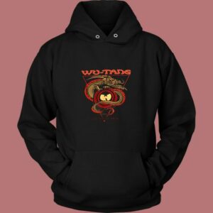 Rare Wu Tang Clan Staten Island Dragon Vintage Hoodie