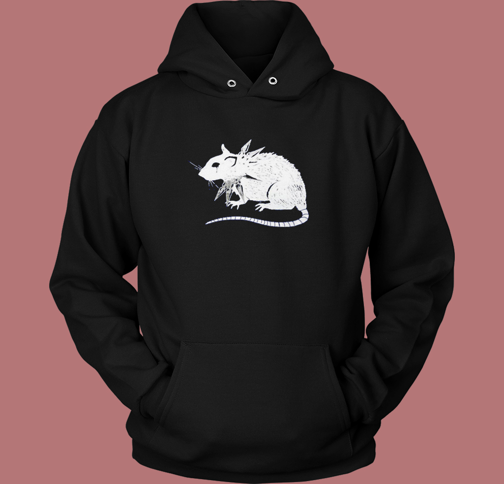 Rat Widow Graphic Hoodie Style Rat Widow Graphic Hoodie Style