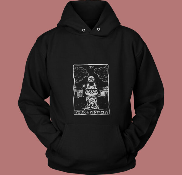Raymond As Four Of Pentacles 80s Hoodie