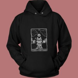 Raymond As Four Of Pentacles 80s Hoodie