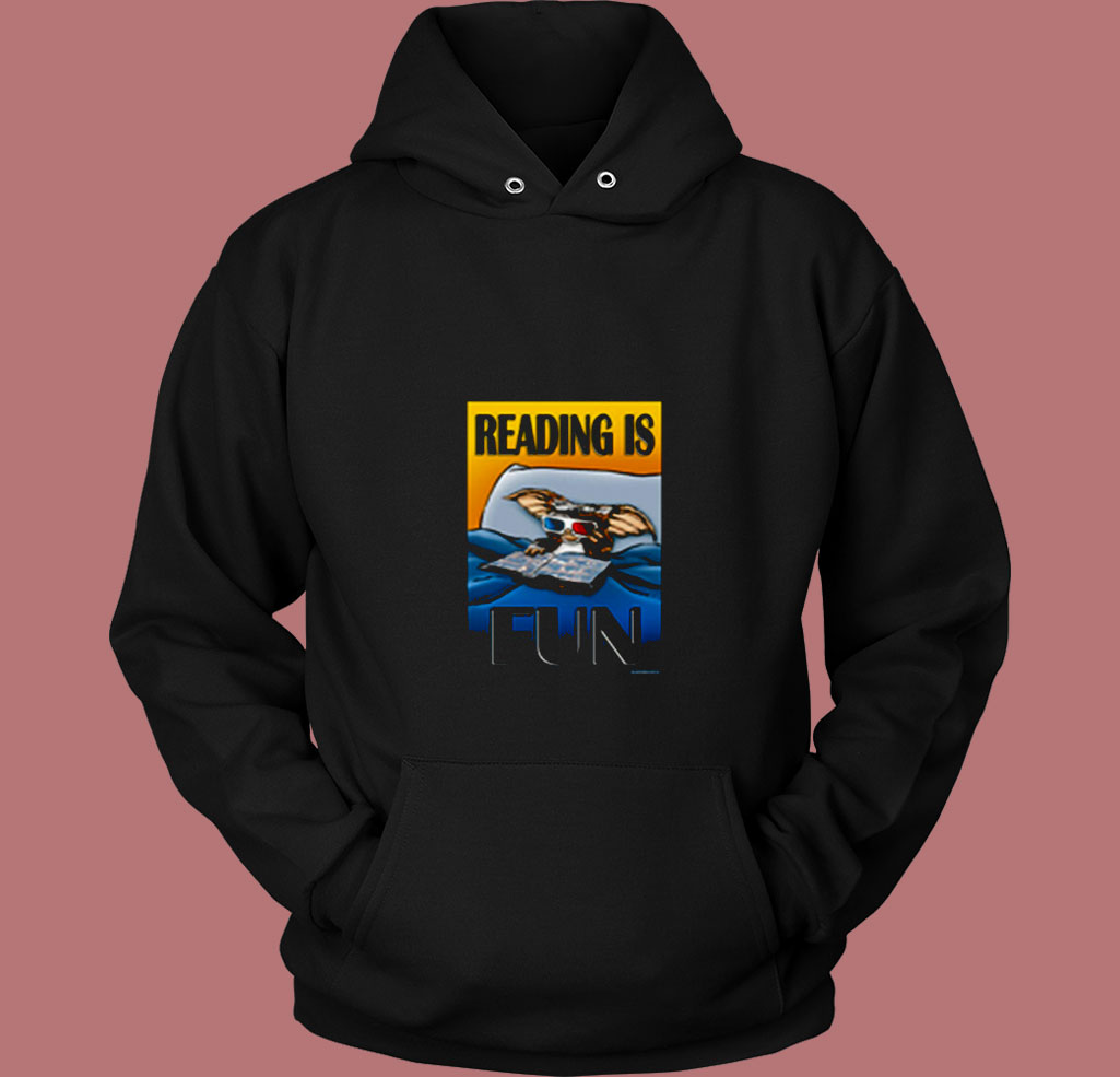 Reading Gremlins Monster Horror Movie 80s Hoodie Reading Gremlins Monster Horror Movie 80s Hoodie