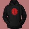 Red Moon Fern Graphic Hoodie Style