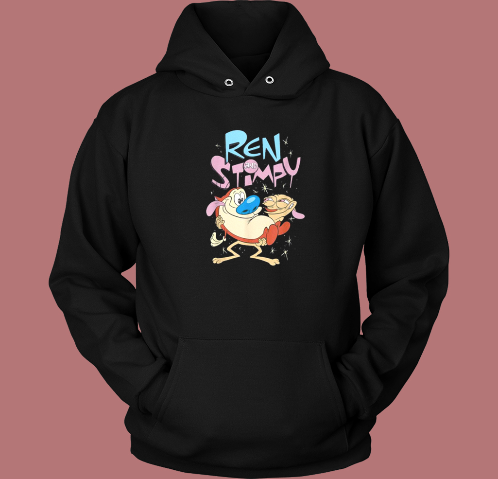 Ren And Stimpy Funny Cartoon Hoodie Style Ren And Stimpy Funny Cartoon Hoodie Style