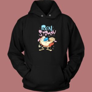 Ren And Stimpy Funny Cartoon Hoodie Style