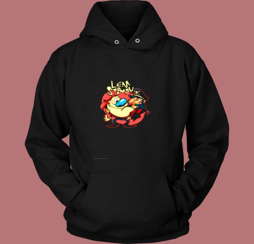 Ren And Stimpy Lem Rock Heavy Metal Vintage Hoodie Ren And Stimpy Lem Rock Heavy Metal Vintage Hoodie