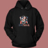 Retro 4th Of July Abraham Lincoln Vintage Hoodie