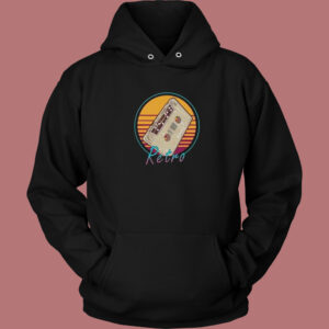 Retro Cassette Tape Aesthetic Hoodie Style