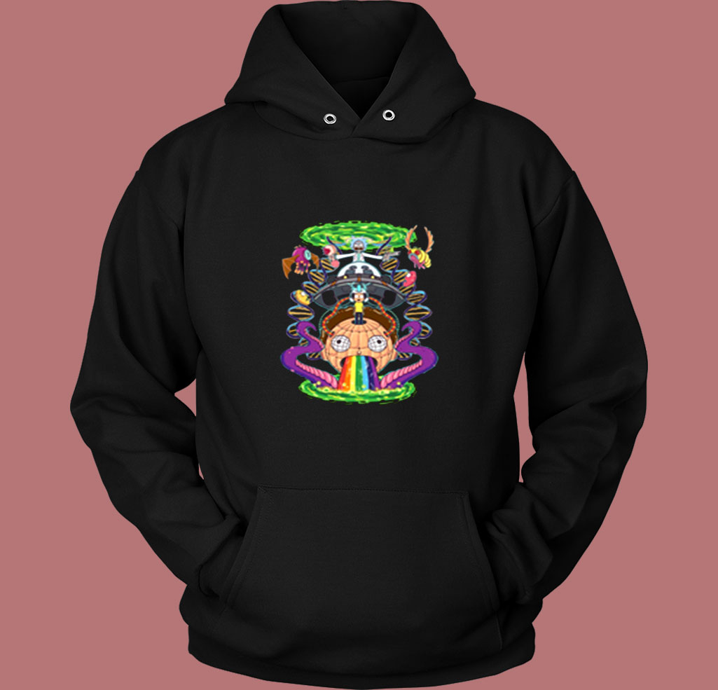 Rick And Morty Rick Almighty Girls Vintage Hoodie Rick And Morty Rick Almighty Girls Vintage Hoodie