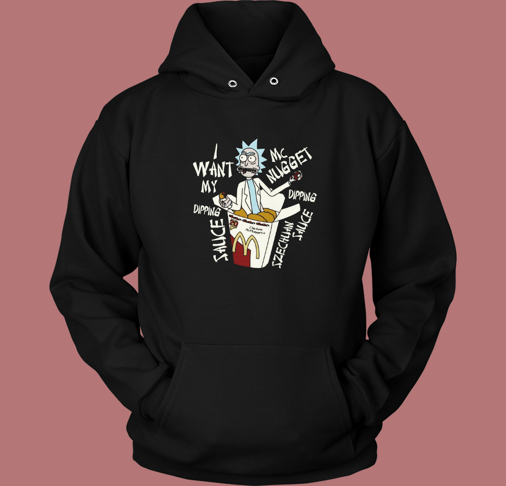 Rick dan Morty Saus Hoodie Style Rick dan Morty Saus Hoodie Style