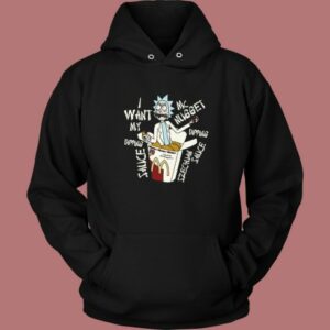 Rick dan Morty Saus Hoodie Style