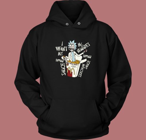 Rick dan Morty Saus Hoodie Style Rick dan Morty Saus Hoodie Style