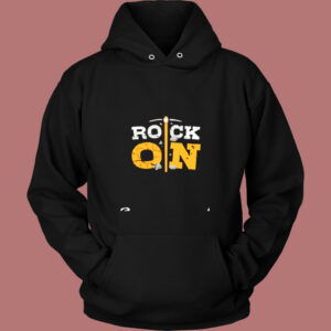 Rock Collector Mineral Collecting Geology Vintage Hoodie