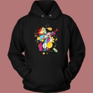 Rocket Ships Technology Art Hoodie Style
