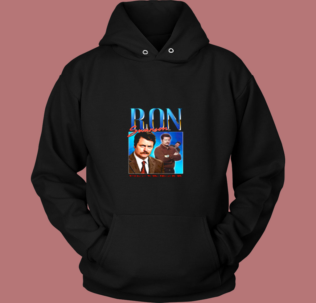 Ron Swanson Homage Vintage Hoodie Ron Swanson Homage Vintage Hoodie