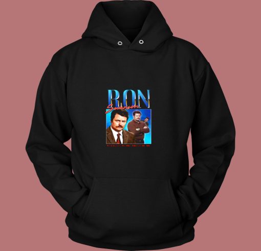 Ron Swanson Homage Vintage Hoodie Ron Swanson Homage Vintage Hoodie