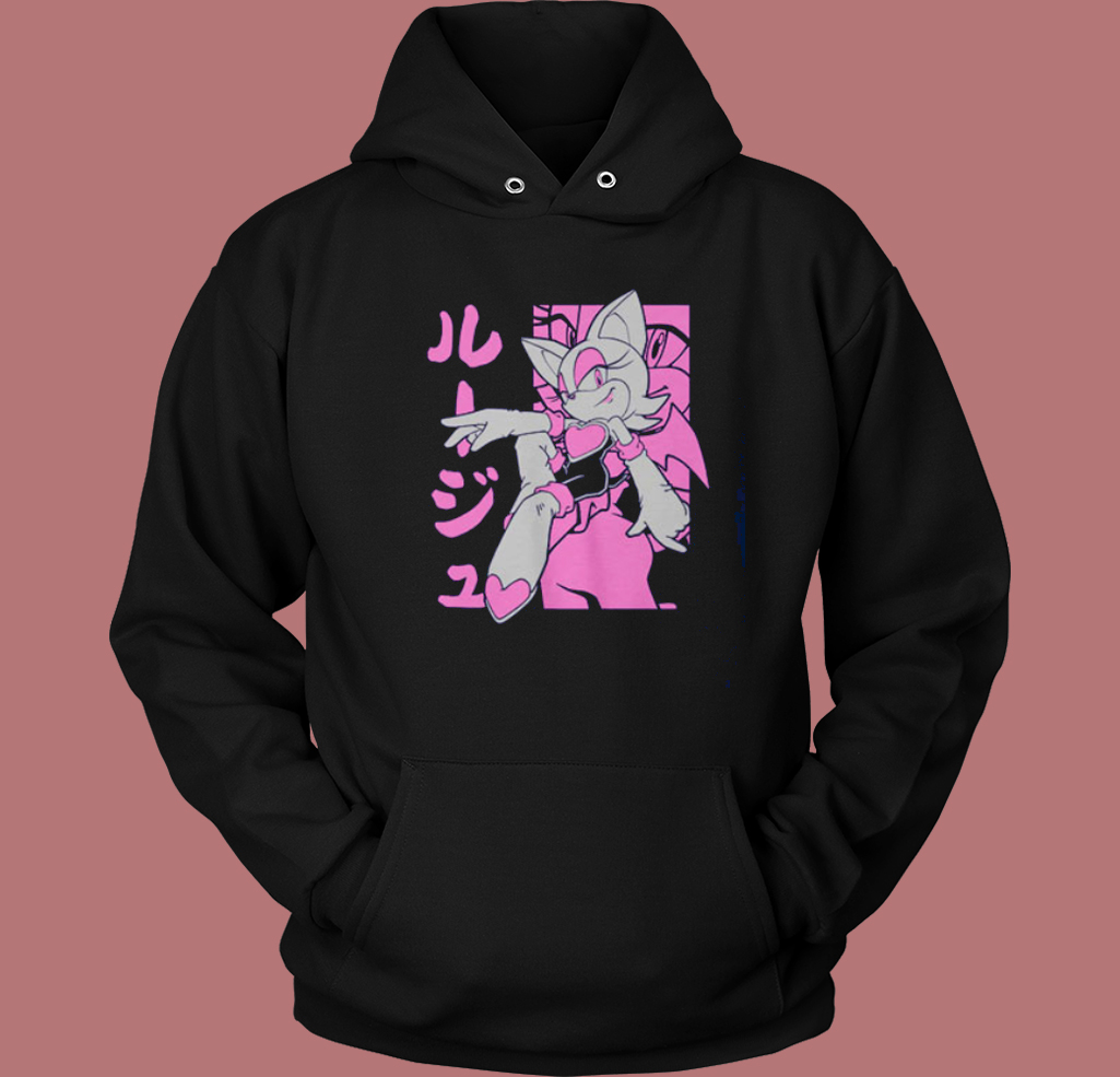 Rouge The Bat Sonic Hoodie Style Rouge The Bat Sonic Hoodie Style