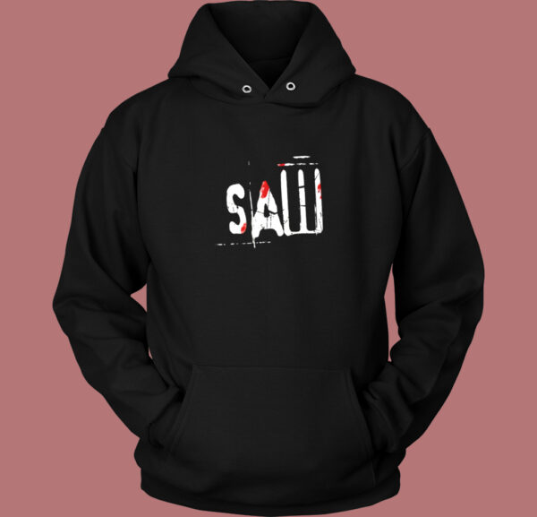 SAW Horror Logo Hoodie Style