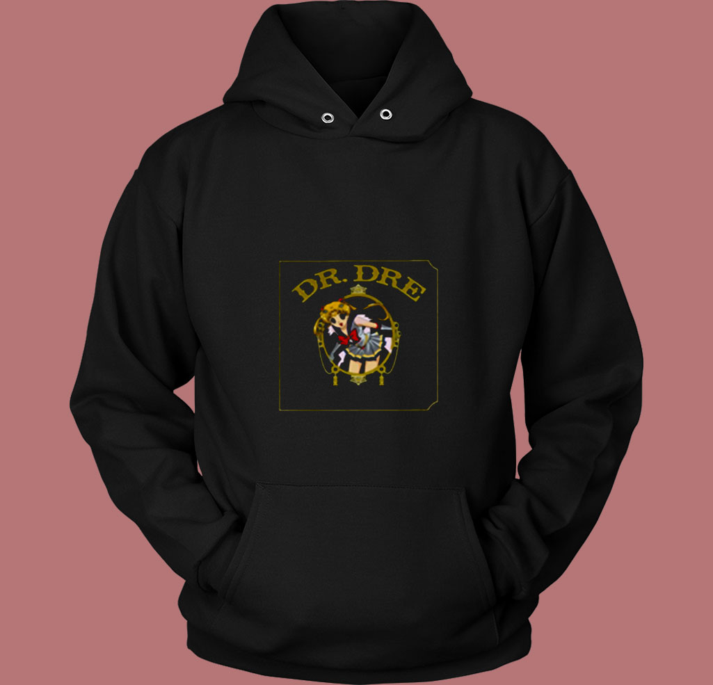 Sailor Moon Dr Dre The Chronic Parody 80s Hoodie Sailor Moon Dr Dre The Chronic Parody 80s Hoodie