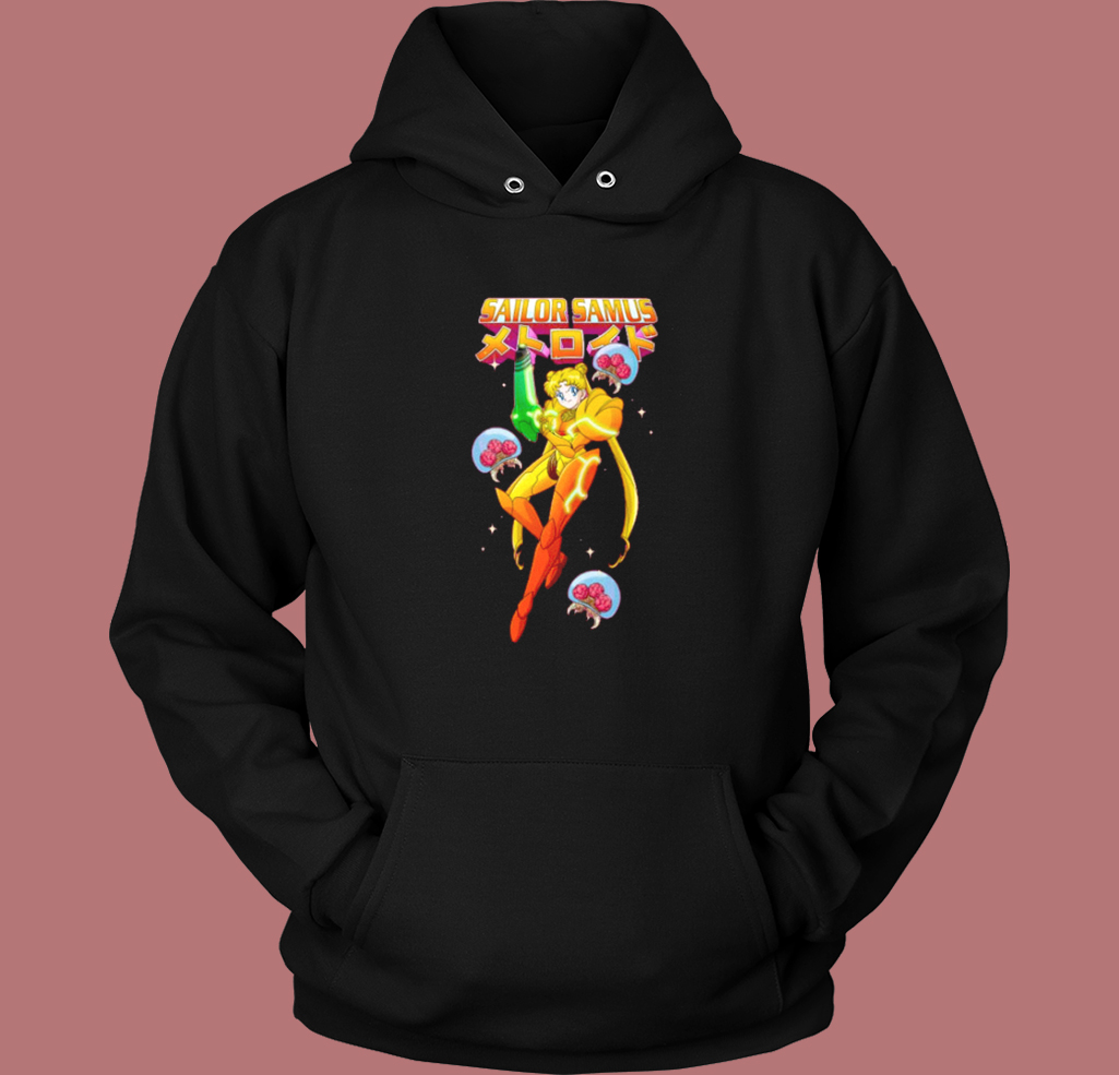 Sailor Samus Power Suit Hoodie Style Sailor Samus Power Suit Hoodie Style