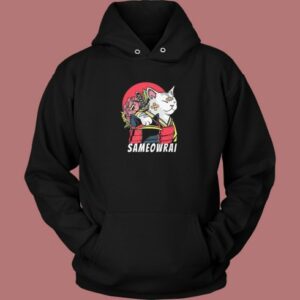 Sameowrai Anime Funny Hoodie Style