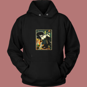 Samurai Cosplays A Photographer Japanese Vintage Hoodie